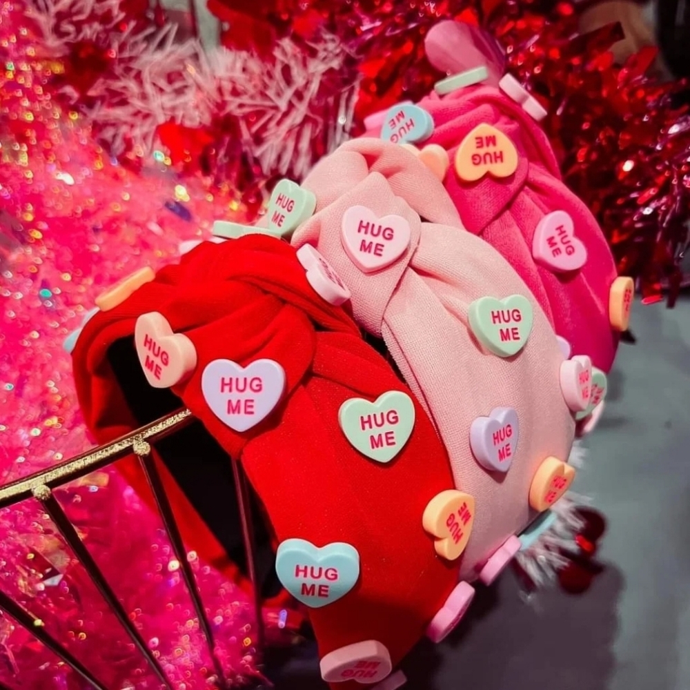 Candy Hearts Headband